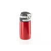 Thermobecher Leifheit 03245 Edelstahl 350 ml, doppelwandig, auslaufsicher, Klappdeckel, schwarz/rot