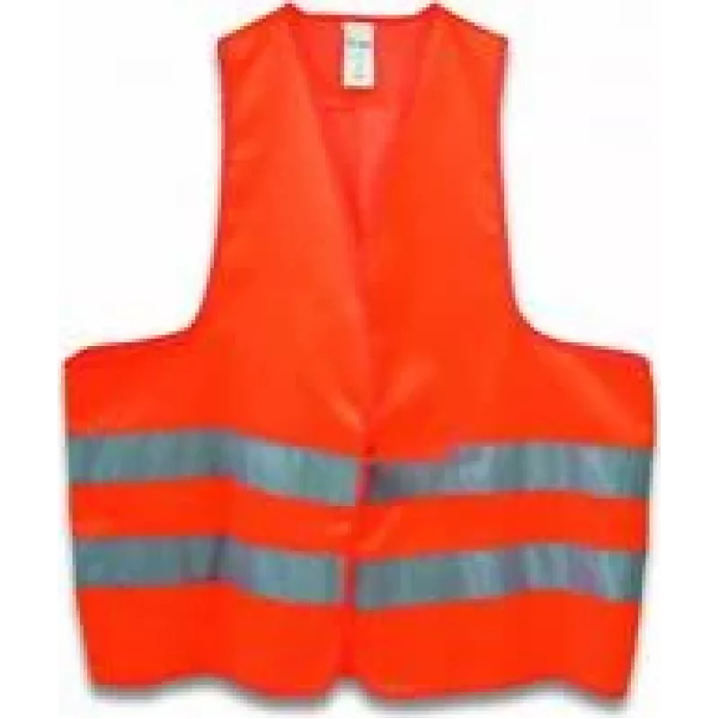 Sicherheitsweste Cimco 142012, hochsichtbares Orange, OSFM (Einheitsgröße), Einzelpack