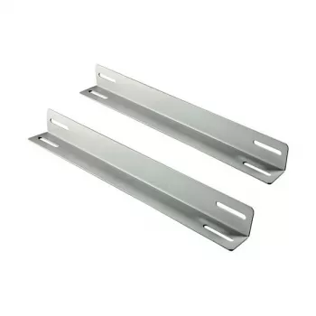19 Accessories L-Schiene, L=750 mm, Hellgrau, 1 Paar (2 Stk.), für SNB Serie,