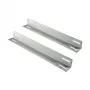 19 Accessories L-Schiene, L=750 mm, Hellgrau, 1 Paar (2 Stk.), für SNB Serie,