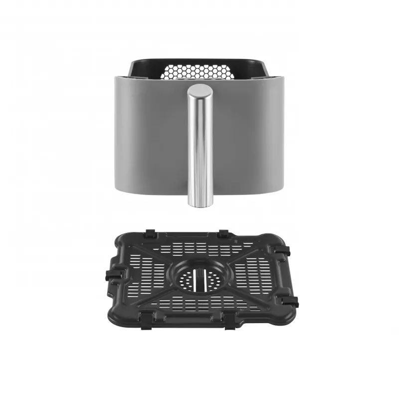 Ninja SL400EU Fritteuse Double 9,5 L 2470 W Heißluftfritteuse Schwarz, Grau