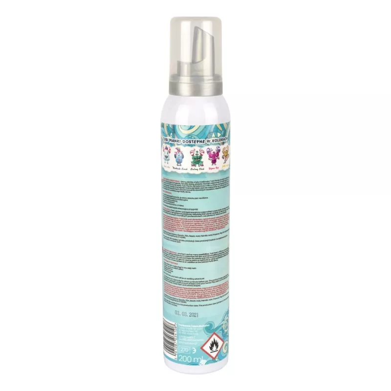 TUBAN Tubi Foam Blue Zenek 200 ml — Baby-Reinigungsschaum, sanfte Babyhygiene