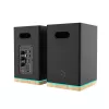 Regallautsprecher Teac BS-60BK LED Schwarz – Bluetooth, 2×90W, RCA, USB, Optisch, Bassreflex, Fernbedienung