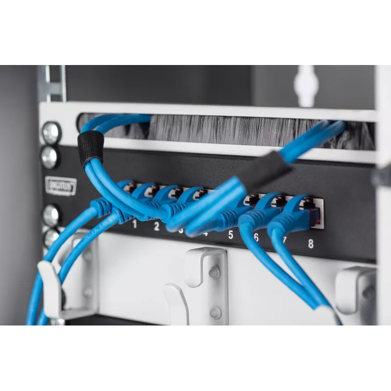 Kabelmanagement Digitus DN-10 ORG-1/2U