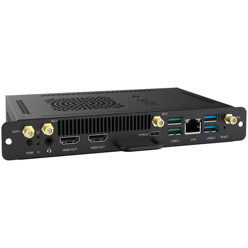 Desktop-PC Prestigio Solutions für Multiboard Light & Light+ Serie — Intel Core i5-1235U, 8GB DDR5, 256GB SSD, 3G LTE, Wi‑Fi 6, TPM 2.0, Windows 11 Testversion