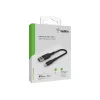 Cable Braided USB-Lightning 15cm black