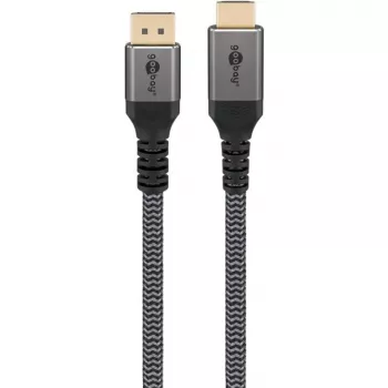 Goobay 65271 Video-Kabel-Adapter 5 m DisplayPort HDMI Grau (65271)
