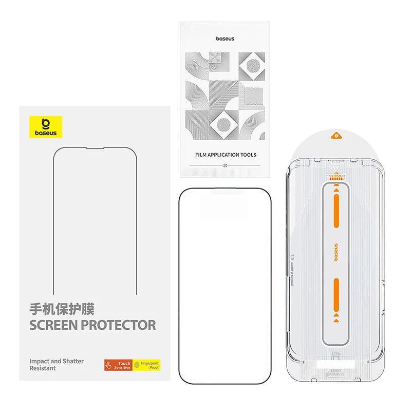 Gehärtetes Glas Baseus Crystalline Blendschutz iPhone 15 Plus