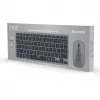 INCA IBK-572BT kabelloses Tastatur-Maus-Set, grau