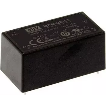 Netzteil MEAN WELL MPM-20-12 20W 12V 90-264V