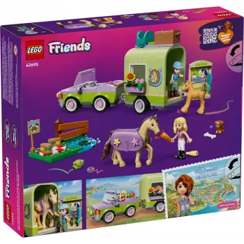 LEGO FRIENDS 42695 Pferd und Fohlen-Anhänger