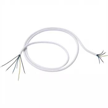 Netzkabel Bachmann 116.280 Weiß 1,5 m