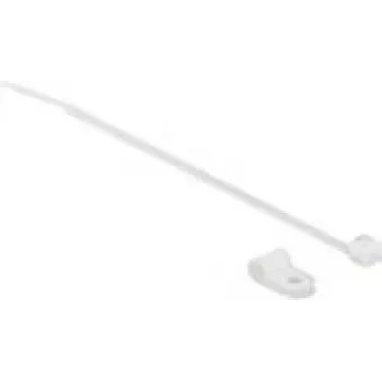 Schraubbefestigungs-Kabelbinder DeLOCK 18861 Nylon Weiß 10 Stück