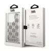 Karl Lagerfeld KLHCP14XLMNMS iPhone 14 Pro Max 6.7 Hardcase silber / silber Liquid Glitter Monogram