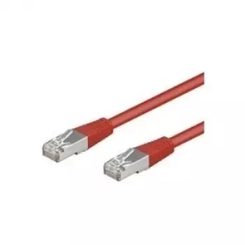 Wentronic Goobay CAT 5e Patchkabel, SF/UTP, Rot, 5 m - CCA Kupfer-Mix (68035)