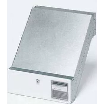 S. Siedle & Soehne Durchwurfbriefkasten 1-fach für Wandeinbau weiß BKV 611-3 (200016956-00)