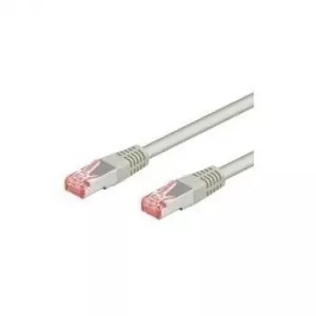 Wentronic Goobay CAT 6 Patchkabel, S/FTP (PiMF), Grau, 7,5 m - CCA Kupfergemisch (93650)