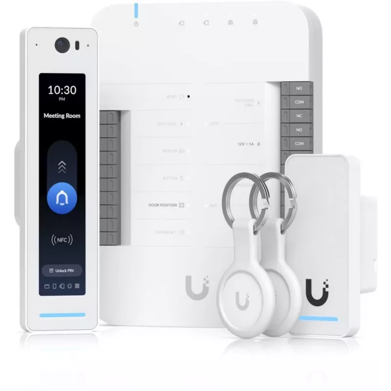 Ubiquiti G2 Starter Kit Professionelles Sicherheits-Zutrittskontrollsystem Silber