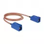 Koaxialkabel DeLOCK 89667 RG-316 0,5 m FAKRA C Blau Braun