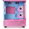 View 170 TG ARGB, Tower-Gehäuse pink, Tempered Glass x 2