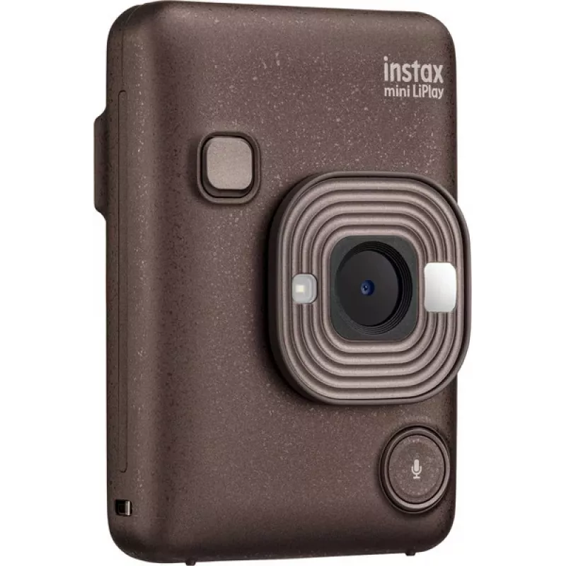 Sofortbildkamera Fujifilm Instax mini LiPlay — 1/5 Zoll 2560×1920 CMOS, druckt 86×54 mm, 2,7 Zoll TFT, Bronze
