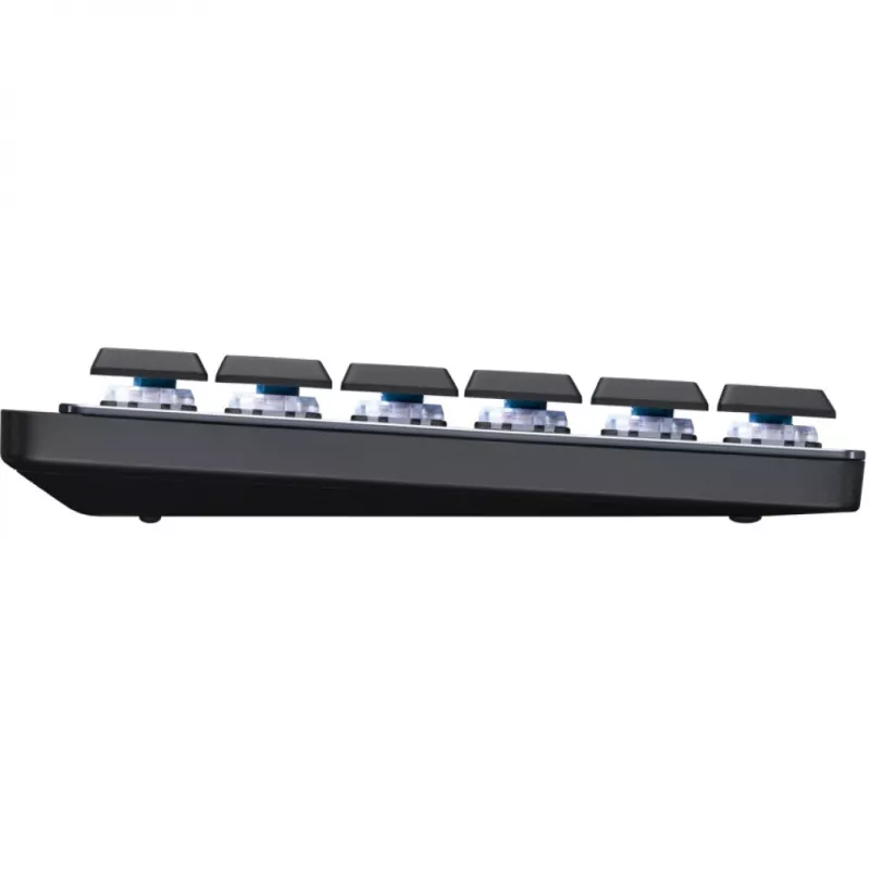 LOGITECH MX Mechanical Mini Minimalist Wireless Illuminated Keyboard - GRAPHITE - (US) INTL - 2.4GHZ/BT - N/A - EMEA - CLICKY