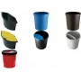 Helit H6105818 Abfalleimer rund Kunststoff Gelb (H61058-18)