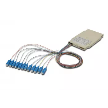 Spleißkassette Digitus A-96522-02-UPC-4 mit 12 Pigtails SC OM4