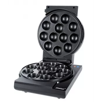 Cupcake/Donut-Maker Steba CM3 12 Kuchen 7 Donuts 800W Schwarz