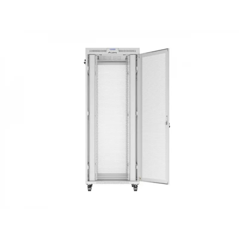 Freistehendes 19-Zoll-Rack-Gehäuse LANBERG FF01-8042-23SL 42U, perforierte Türen