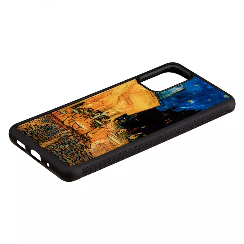 Schutzhülle iKins für Samsung Galaxy S20+ — schwarz Cafe Terrace