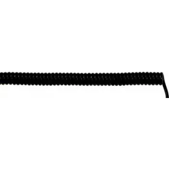 LappKabel Spiralkabel UNITRONIC® SPIRAL 400 mm / 1600 mm 4 x 0,14 mm² Schwarz 73220213 1 Stück (73220213)