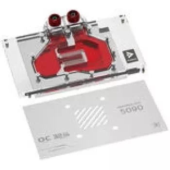 GPU-Wasserkühler Barrow für MSI Suprim 5090 — Weißes Finish, Modell BS-MSP5090-PA W