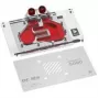 GPU-Wasserkühler Barrow für MSI Suprim 5090 — Weißes Finish, Modell BS-MSP5090-PA W