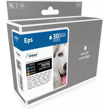 AS44715 ASTAR EPS.DX4000 (4) 1x8,4+3x7,2ml c/m/y/k (AS44715)