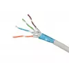 Netzwerkabel Extralink Twisted-Pair CAT6A FTP (F/FTP) V2 Indoor 500M Grau