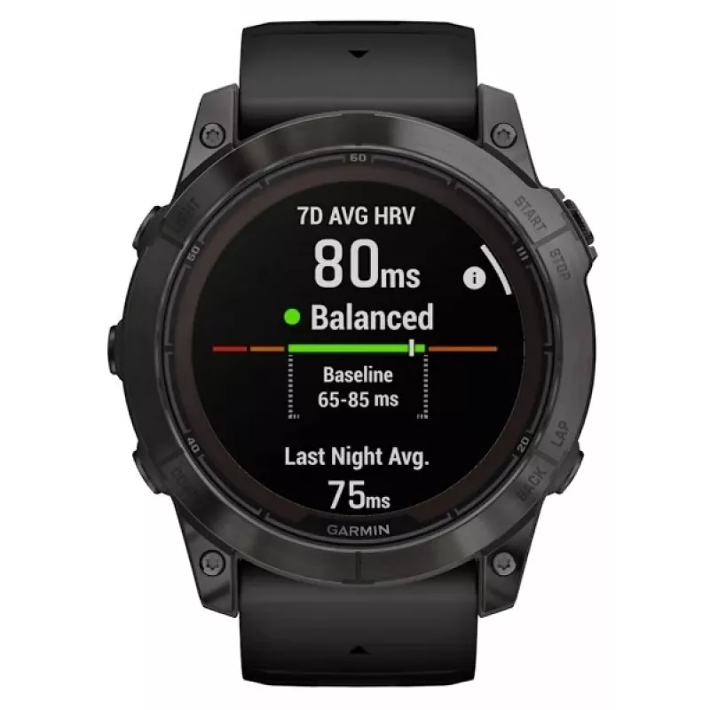Smartwatch GARMIN fēnix 7X Pro 51 mm, 1,4 Zoll (3,56 cm) MIP 280×280, Touch, Wi‑Fi, GPS, 32 GB, Schwarz