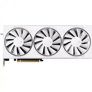 Grafikkarte XFX Radeon RX 9070 XT — 16 GB GDDR6, 256-bit, PCIe x16, 2400 MHz, 3 Lüfter weiß, 325×65 mm