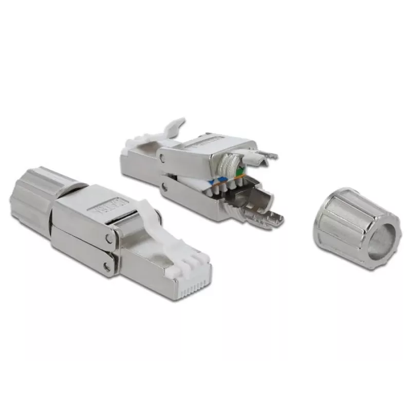Kabelverbinder DeLOCK 86477 RJ-45 Grau