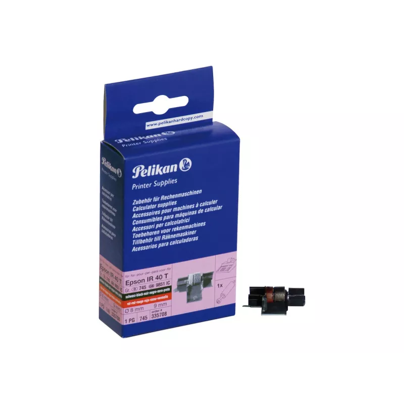 Pelikan Farbband 335708 kompatibel für Citizen / Casio INR IR40T B/R