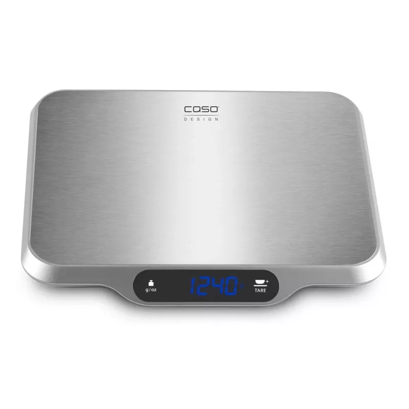 Caso L15 Küchenwaage | Caso | Küchenwaage | L 15 | Maximale Belastbarkeit 15 kg | Teilung 1 g | Anzeigetyp LCD-Display | Edelstahl