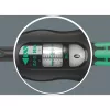 Drehmomentschlüssel Wera Click-Torque X 7 mit schwarz-grünem Griff, Vierkantantrieb-Einsatz 14x18 mm