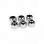 Alphacool Eiszapfen 16mm HardTube Anschraubfitting G1/4 - Chrom Sixpack (17378)