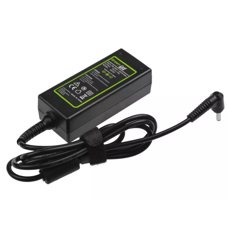 Netzteil Green Cell AD70P für ASUS Laptops, 33W, 19V 1,75A, Indoor, Schwarz