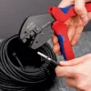 Crimpwerkzeug Knipex 97 33 03 MultiCrimp für PV-Steckverbinder MC4 und MC4 EVO2