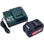 Akku- und Ladegerät-Set Metabo BASIC SET 1 X 4.0 AH Lithium-Ion 4 Ah