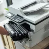 Multifunktionsdrucker Brother MFC-B7800DN — Monochromlaser, A4, Duplex, WLAN, Ethernet, 34 ppm, 4,57 cm LCD