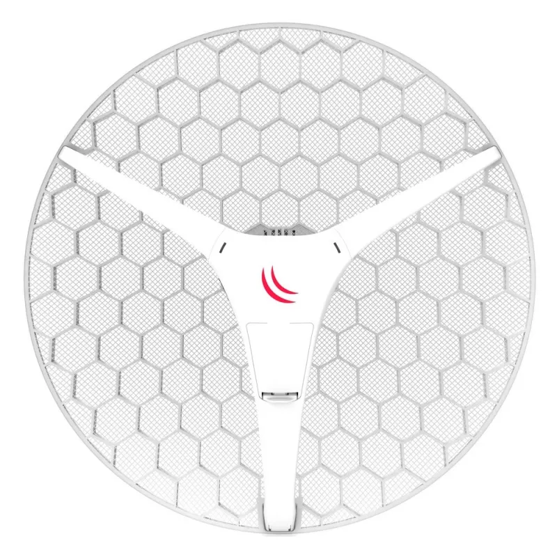 Netzwerkantenne MikroTik LHG XL HP5 27,5 dBi 5 GHz Dual-Polarisation, PoE, 245 mm Höhe, 55 cm Durchmesser