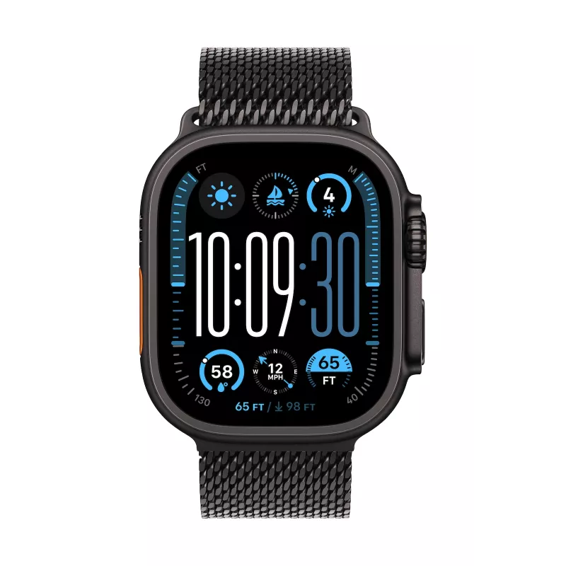 Apple Watch Ultra 2 | Smartwatch | GPS (Satellit) | Always-On Retina | Wasserdicht | Schwarz