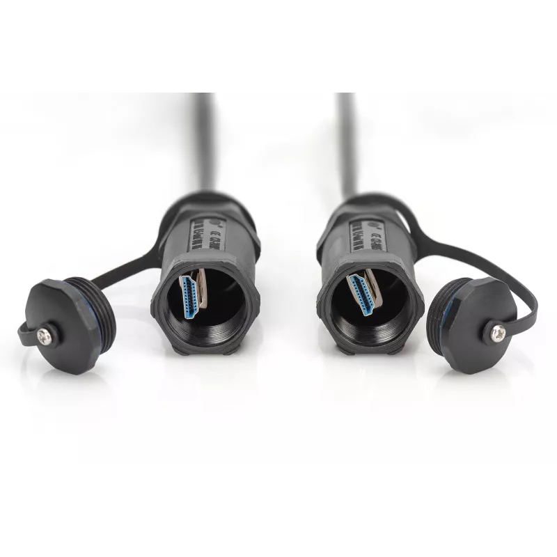 Digitus 4K HDMI AOC gepanzertes Verbindungskabel 10m 2.0 14,4 Gbit/s
